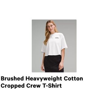 Lululemon Cropped Tee